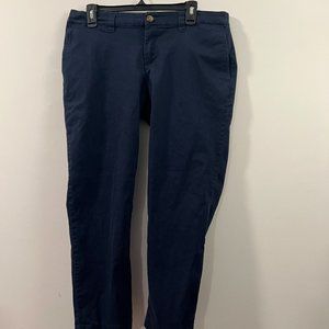 Women's Navy Chinos
